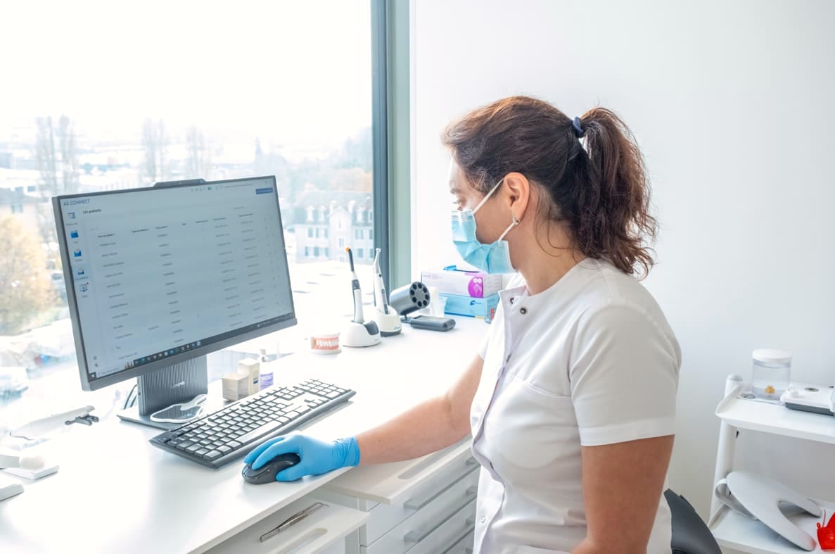 Salle de radiologie numérique à faible dose